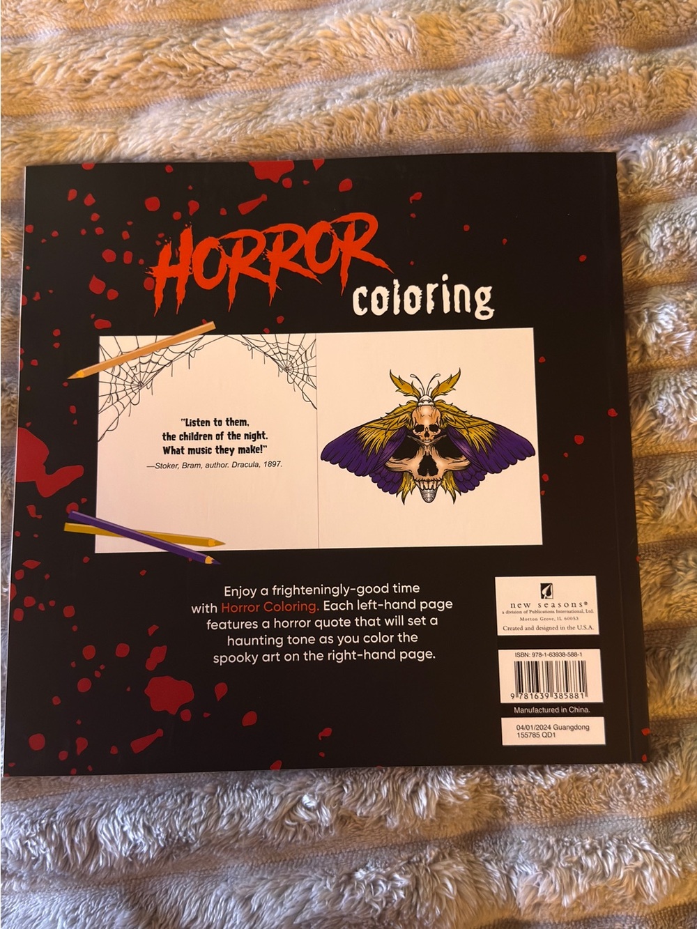 Horror Coloring Book - Picture 3 of 4